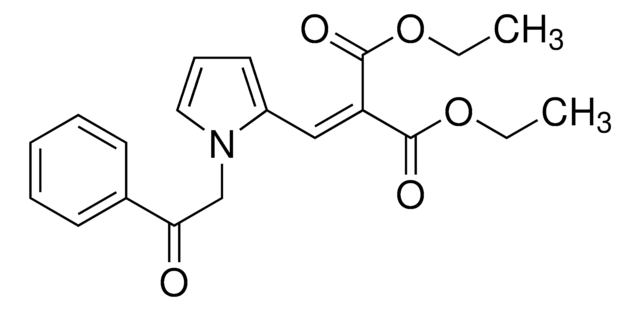 Diethyl 2-((1-(2-oxo-2-phenylethyl)-1H-pyrrol-2-yl)methylene)malonate 97%