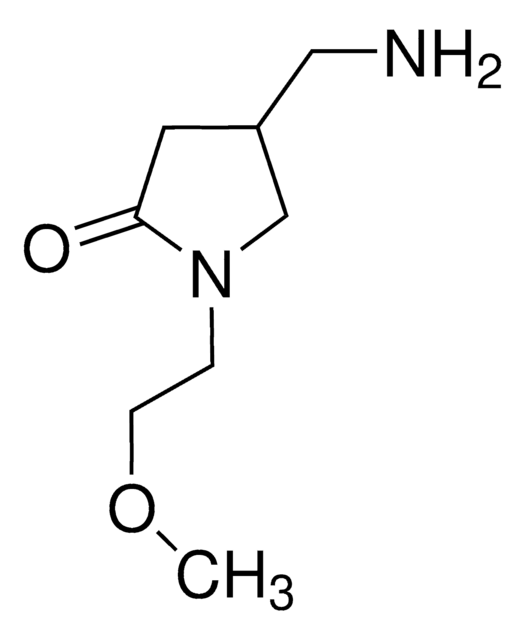 4-(Aminomethyl)-1-(2-methoxyethyl)pyrrolidin-2-one AldrichCPR