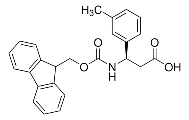 (3R)-3-{[(9H-Fluoren-9-ylmethoxy)carbonyl]amino}-3-(3-methylphenyl)propanoic acid AldrichCPR