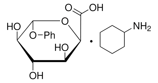 Phenyl &#945;-L-iduronide cyclohexylammonium salt