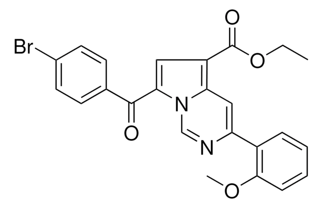 ET 7-(4-BROMOBENZOYL)-3-(2-METHOXYPHENYL)PYRROLO(1,2-C)PYRIMIDINE-5-CARBOXYLATE AldrichCPR