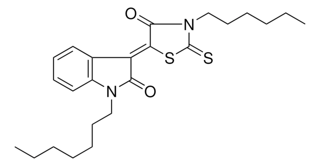 (3Z)-1-HEPTYL-3-(3-HEXYL-4-OXO-2-THIOXO-1,3-THIAZOLIDIN-5-YLIDENE)-1,3-DIHYDRO-2H-INDOL-2-ONE AldrichCPR