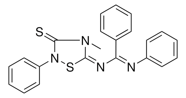 N(4-ME-2-PH-3-THIOXO-1,2,4-THIADIAZOLIDIN-5-YLIDENE)N'-PH-BENZENECARBOXIMIDAMIDE AldrichCPR