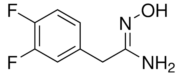 (1Z)-2-(3,4-Difluorophenyl)-N&#8242;-hydroxyethanimidamide AldrichCPR