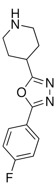 4-[5-(4-fluorophenyl)-1,3,4-oxadiazol-2-yl]piperidine AldrichCPR