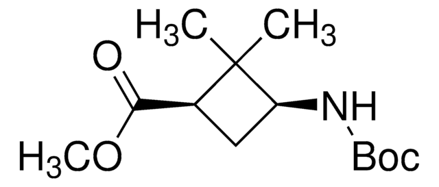 Methyl cis-3-(Boc-amino)-2,2-dimethylcyclobutanecarboxylate AldrichCPR