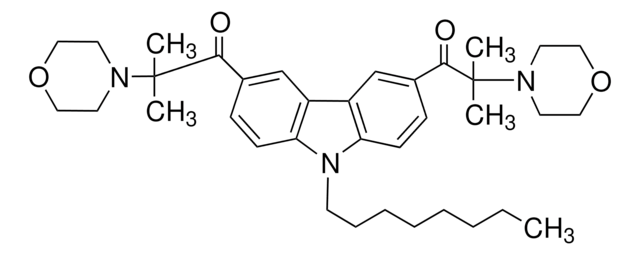 3,6-Bis(2-methyl-2-morpholinopropionyl)-9-octylcarbazole 97%