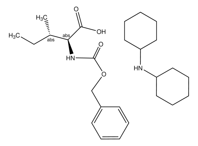 Z-Ile-OH (dicyclohexylammonium) salt puriss. | Sigma-Aldrich