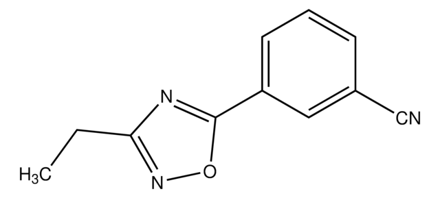 3-(3-Ethyl-1,2,4-oxadiazol-5-yl)benzonitrile AldrichCPR