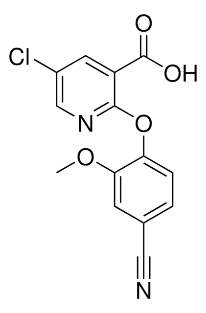 5-Chloro-2-(4-cyano-2-methoxyphenoxy)nicotinic acid AldrichCPR