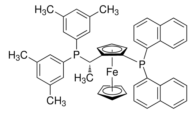 (S)-1-{(RP)-2-[Di(1-naphthyl)phosphino]ferrocenyl}ethyldi(3,5-xylyl)phosphine &#8805;97%