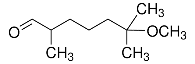 6-Methoxy-2,6-dimethylheptanal &#8805;95%, stabilized