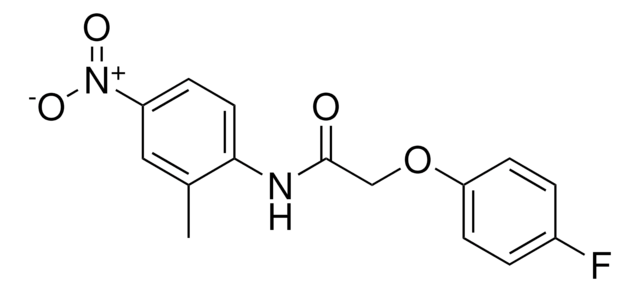 2-(4-FLUOROPHENOXY)-N-(2-METHYL-4-NITROPHENYL)ACETAMIDE AldrichCPR