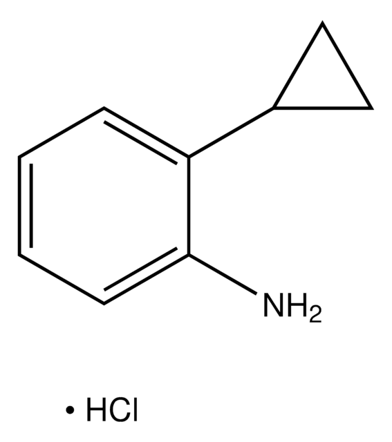 2-Cyclopropyl-phenylamine hydrochloride AldrichCPR