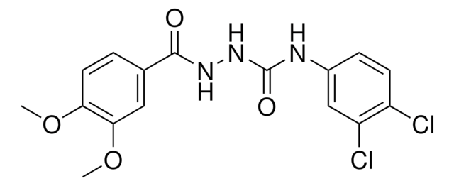 N-(3,4-DICHLOROPHENYL)-2-(3,4-DIMETHOXYBENZOYL)HYDRAZINECARBOXAMIDE AldrichCPR