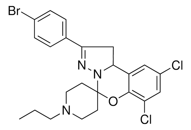 2-(4-BROMOPHENYL)-7,9-DICHLORO-1'-PROPYL-1,10B-DIHYDROSPIRO[BENZO[E]PYRAZOLO[1,5-C][1,3]OXAZINE-5,4'-PIPERIDINE] AldrichCPR