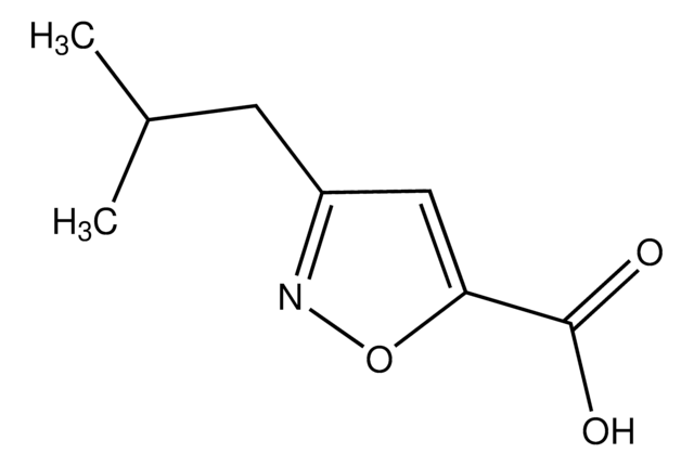 3-Isobutylisoxazole-5-carboxylic acid AldrichCPR