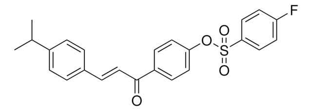 4-FLUORO-BENZENESULFONIC ACID 4-(3-(4-ISOPROPYL-PHENYL)-ACRYLOYL)-PHENYL ESTER AldrichCPR