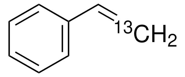 Styrol-&#946;-13C &#8805;99 atom % 13C, &#8805;98% (CP), contains 4-tert-butylcatechol as stabilizer