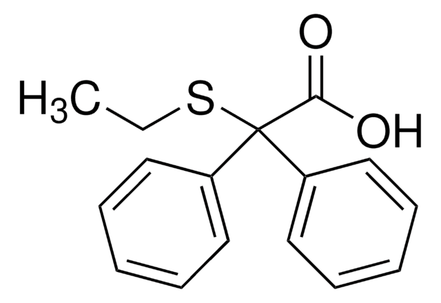 2-Ethylthio-2,2-diphenylacetic acid 99%