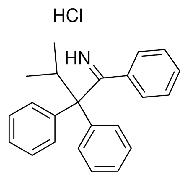 2,2-DIPHENYL-3-METHYLBUTYROPHENONE IMINE HYDROCHLORIDE AldrichCPR