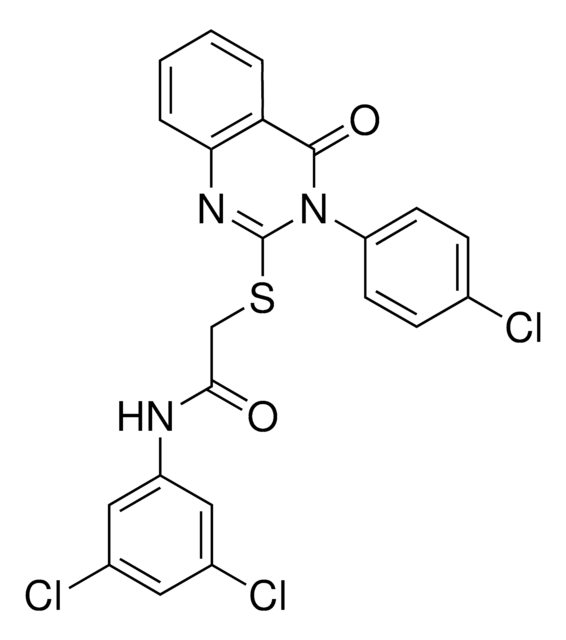 2-{[3-(4-CHLOROPHENYL)-4-OXO-3,4-DIHYDRO-2-QUINAZOLINYL]SULFANYL}-N-(3,5-DICHLOROPHENYL)ACETAMIDE AldrichCPR