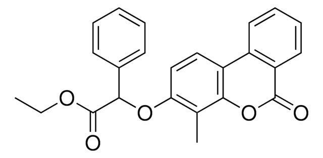 ETHYL ((4-METHYL-6-OXO-6H-BENZO(C)CHROMEN-3-YL)OXY)(PHENYL)ACETATE AldrichCPR