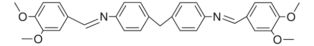 N-[(E)-(3,4-DIMETHOXYPHENYL)METHYLIDENE]-N-[4-(4-{[(E)-(3,4-DIMETHOXYPHENYL)METHYLIDENE]AMINO}BENZYL)PHENYL]AMINE AldrichCPR