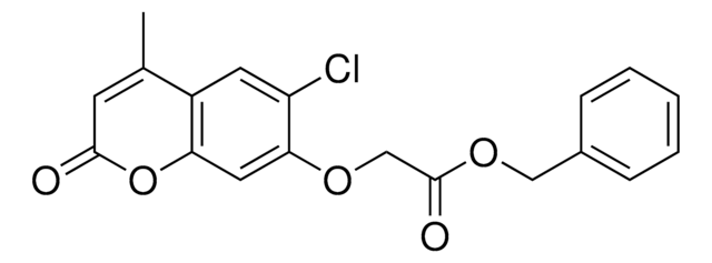 (6-CHLORO-4-METHYL-2-OXO-2H-CHROMEN-7-YLOXY)-ACETIC ACID BENZYL ESTER AldrichCPR