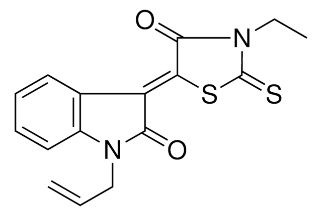 (3Z)-1-ALLYL-3-(3-ETHYL-4-OXO-2-THIOXO-1,3-THIAZOLIDIN-5-YLIDENE)-1,3-DIHYDRO-2H-INDOL-2-ONE AldrichCPR