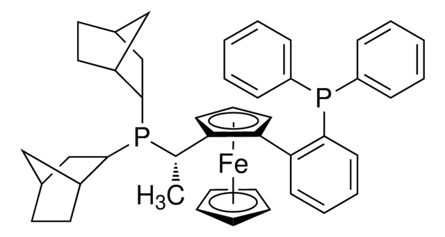 (S)-1-{(SP)-2-[2-(Diphenylphosphino)phenyl]ferrocenyl}ethyldi(2-norbornyl)phosphine &#8805;97%