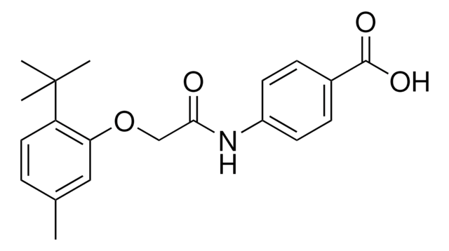 4-(((2-TERT-BUTYL-5-METHYLPHENOXY)ACETYL)AMINO)BENZOIC ACID AldrichCPR