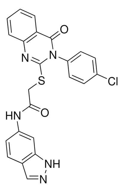 2-{[3-(4-CHLOROPHENYL)-4-OXO-3,4-DIHYDRO-2-QUINAZOLINYL]SULFANYL}-N-(1H-INDAZOL-6-YL)ACETAMIDE AldrichCPR