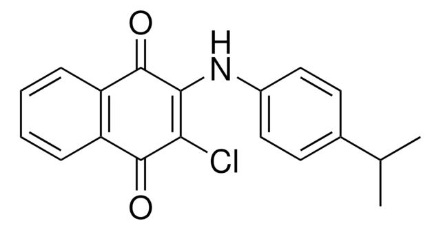 2-CHLORO-3-(4-ISOPROPYLANILINO)NAPHTHOQUINONE AldrichCPR