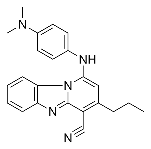 1-(4-(DIMETHYLAMINO)ANILINO)-3-PROPYLPYRIDO(1,2-A)BENZIMIDAZOLE-4-CARBONITRILE AldrichCPR