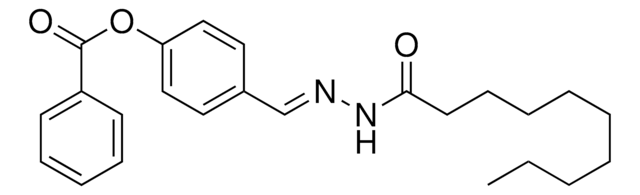 4-(2-DECANOYLCARBOHYDRAZONOYL)PHENYL BENZOATE AldrichCPR