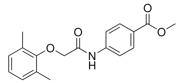 METHYL 4-(((2,6-DIMETHYLPHENOXY)ACETYL)AMINO)BENZOATE AldrichCPR