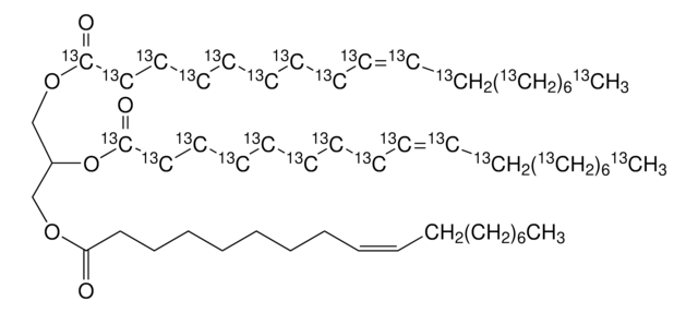 Glyceryl 1,2-di(oleate-13C18) 3-oleate &#8805;99% 13C, &#8805;97% (CP)