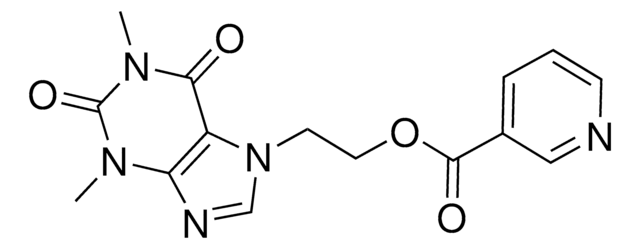 2-(1,3-Dimethyl-2,6-dioxo-1,2,3,6-tetrahydro-7H-purin-7-yl)ethyl nicotinate AldrichCPR