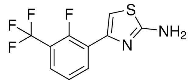 4-[2-Fluoro-3-(trifluoromethyl)phenyl]-1,3-thiazol-2-amine AldrichCPR