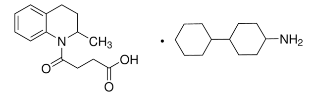 4-(2-Methyl-3,4-dihydro-1(2H)-quinolinyl)-4-oxobutanoic acid, bicyclohexyl-4-ylamine salt AldrichCPR