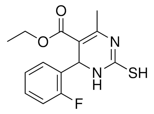 6-(2-F-PH)-2-MERCAPTO-4-ME-1,6-DIHYDRO-PYRIMIDINE-5-CARBOXYLIC ACID ETHYL ESTER AldrichCPR