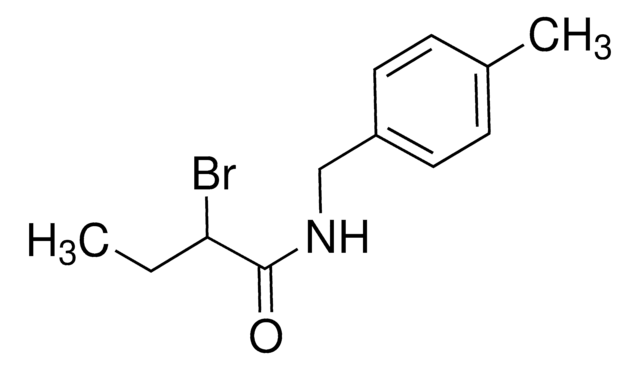 2-Bromo-N-(4-methylbenzyl)butanamide AldrichCPR