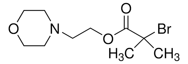 2-(4-Morpholino)ethyl 2-bromoisobutyrate contains MEHQ as inhibitor, 95% (excluding up to 10% residual Toluene)