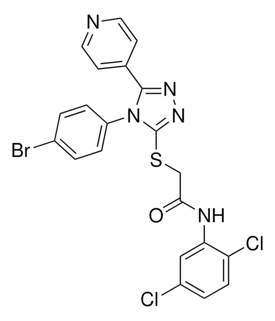 2-{[4-(4-BROMOPHENYL)-5-(4-PYRIDINYL)-4H-1,2,4-TRIAZOL-3-YL]SULFANYL}-N-(2,5-DICHLOROPHENYL)ACETAMIDE AldrichCPR