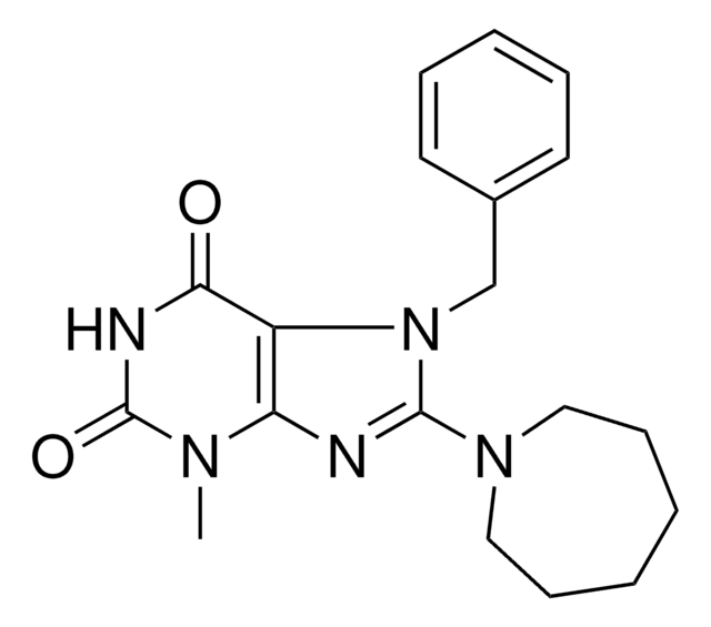 8-AZEPAN-1-YL-7-BENZYL-3-METHYL-3,7-DIHYDRO-PURINE-2,6-DIONE AldrichCPR