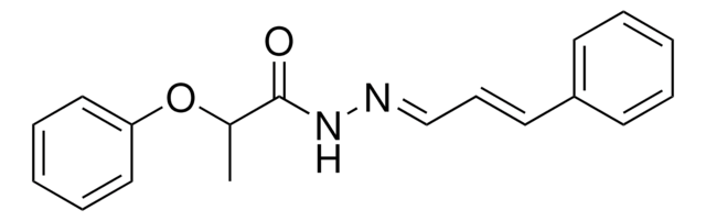 2-PHENOXY-N'-(3-PHENYL-2-PROPENYLIDENE)PROPANOHYDRAZIDE AldrichCPR