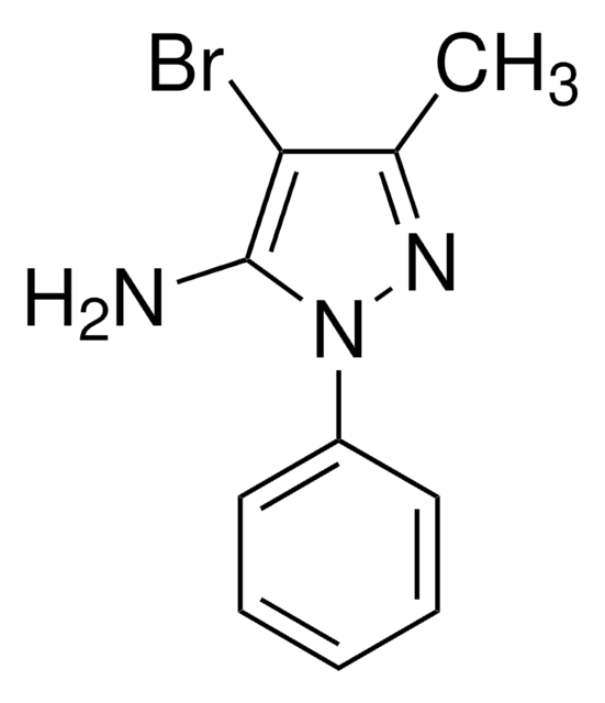 4-Bromo-3-methyl-1-phenyl-1H-pyrazol-5-ylamine 96%