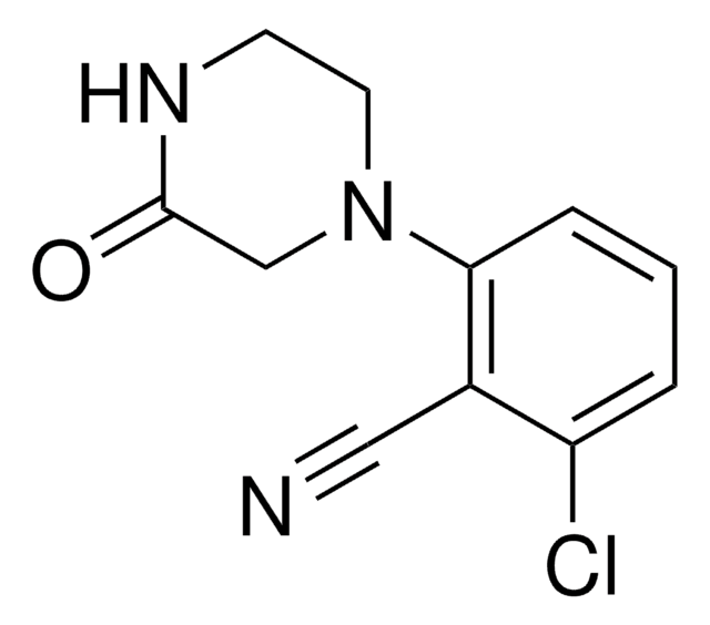 2-CHLORO-6-(3-OXO-1-PIPERAZINYL)BENZONITRILE AldrichCPR