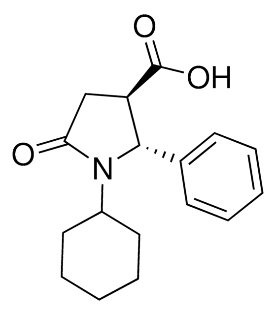 rac-(2R,3R)-1-Cyclohexyl-5-oxo-2-phenylpyrrolidine-3-carboxylic acid AldrichCPR